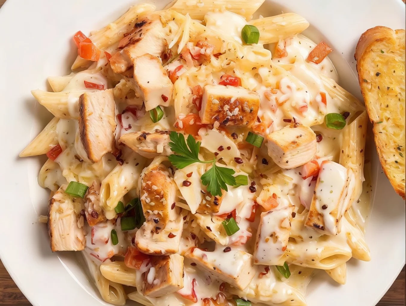 Creamy pasta at Chillado