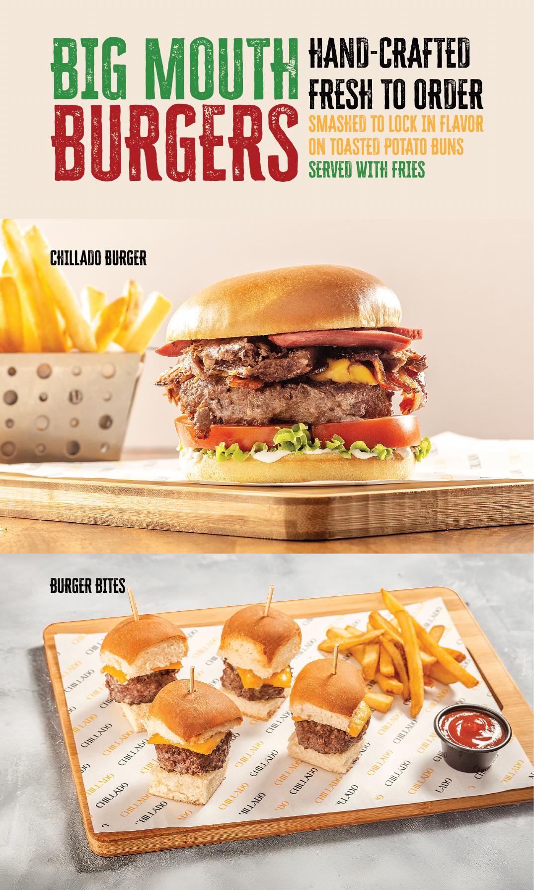 Chillado signature burger