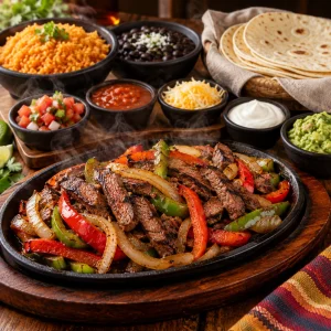 Beef Fajitas at Chillado
