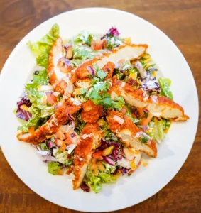 Chicken Buffalo Ranch Salad at Chillado