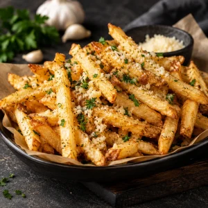Garlic Parmesan Fries at Chillado