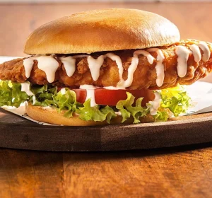 Giant Crispy Chicken Sandwich at Chillado