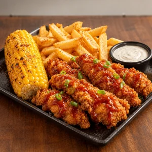 Honey-Chipotle Chicken Crispers at Chillado