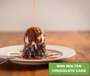 Mini Molten Chocolate Cake at Chillado