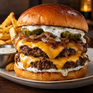Ranch Burger at Chillado