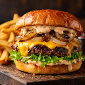 Secret Sauce Burger at Chillado