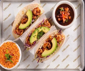 Shrimp Inferno Tacos at Chillado