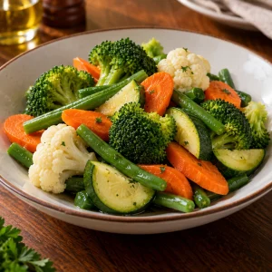 Steamed Vegetables at Chillado