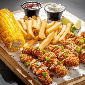 Spicy Buffalo Crispers at Chillado